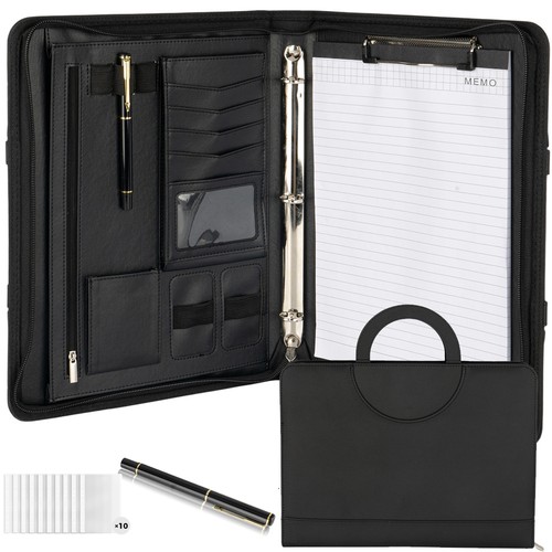 Portfolio with zipper file - a4,