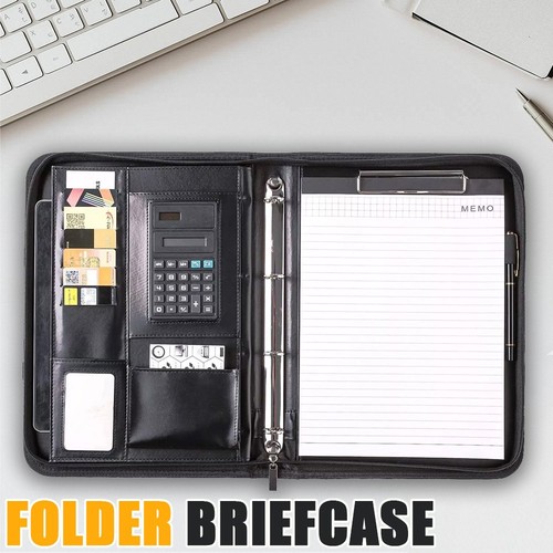 Zipped conference folder - a4,