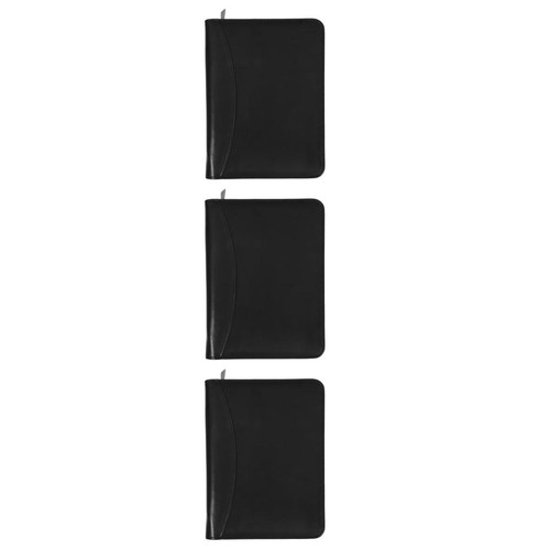 Portfolio binder with - pu,