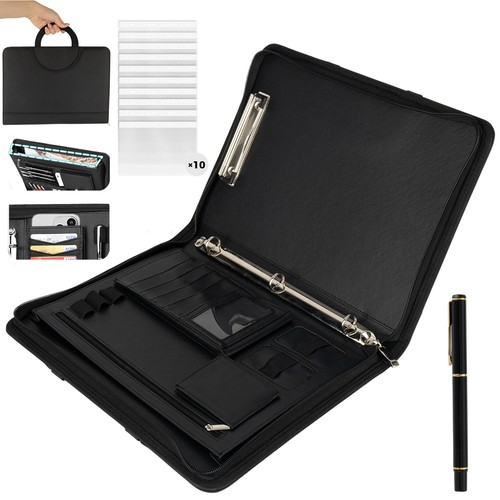 Leather document folder a4 - document,