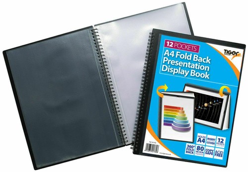 Fold back display book 12 - fold,