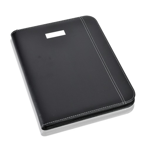 Arpan black leather - black, zipped