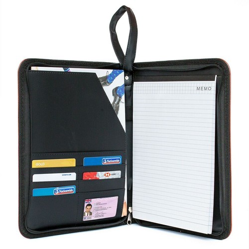 Zipped conference folder - a4,